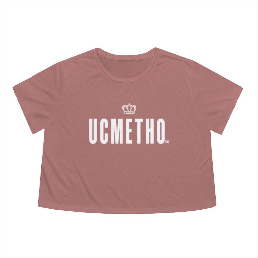 UCMETHO Women's Flowy Cropped Tee