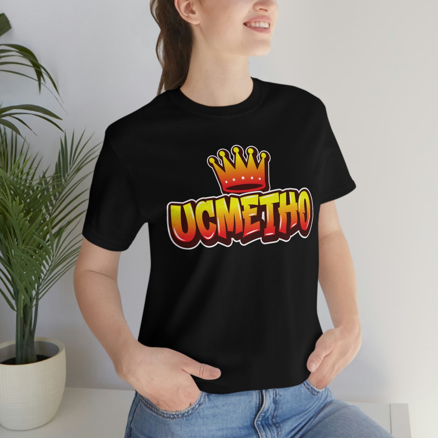 UCMETHO Unisex Jersey Short Sleeve Tee