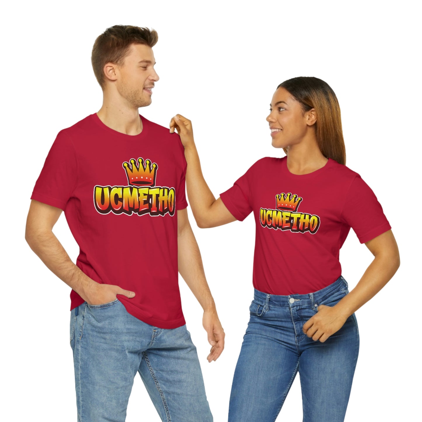 UCMETHO Unisex Jersey Short Sleeve Tee