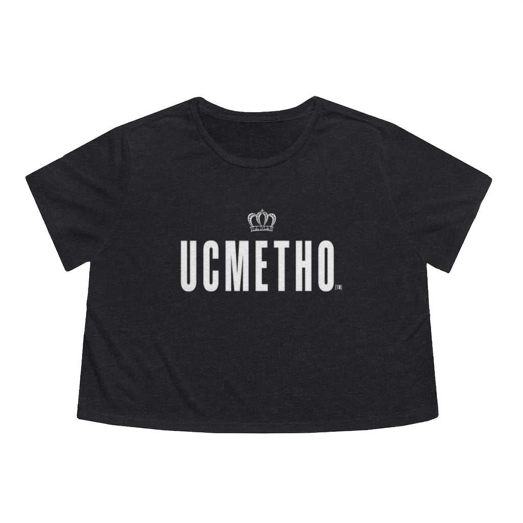 UCMETHO Women's Flowy Cropped Tee