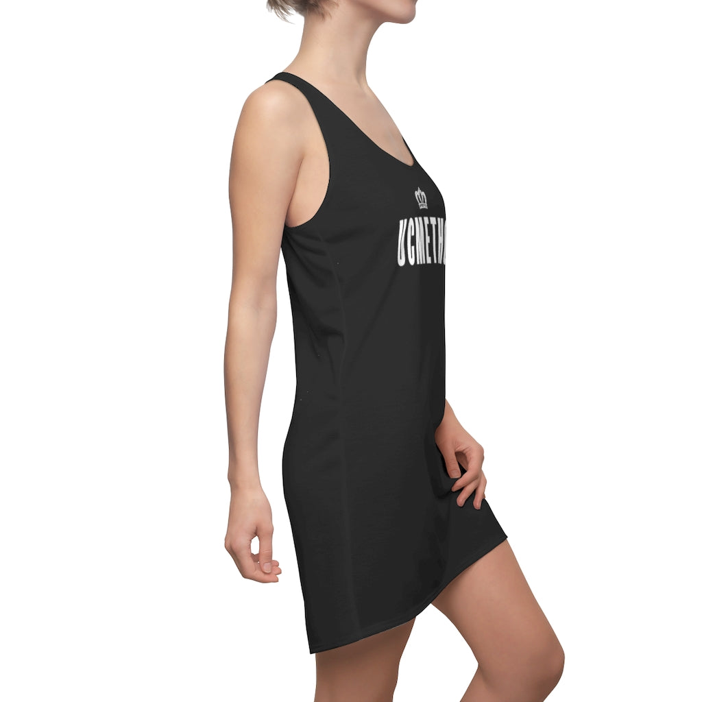 UCMETHO Women's Racerback T-shirt Dress / Swimsuit Cover Up